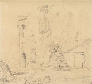 ノーフォークのカイスター城 作： John Sell Cotman